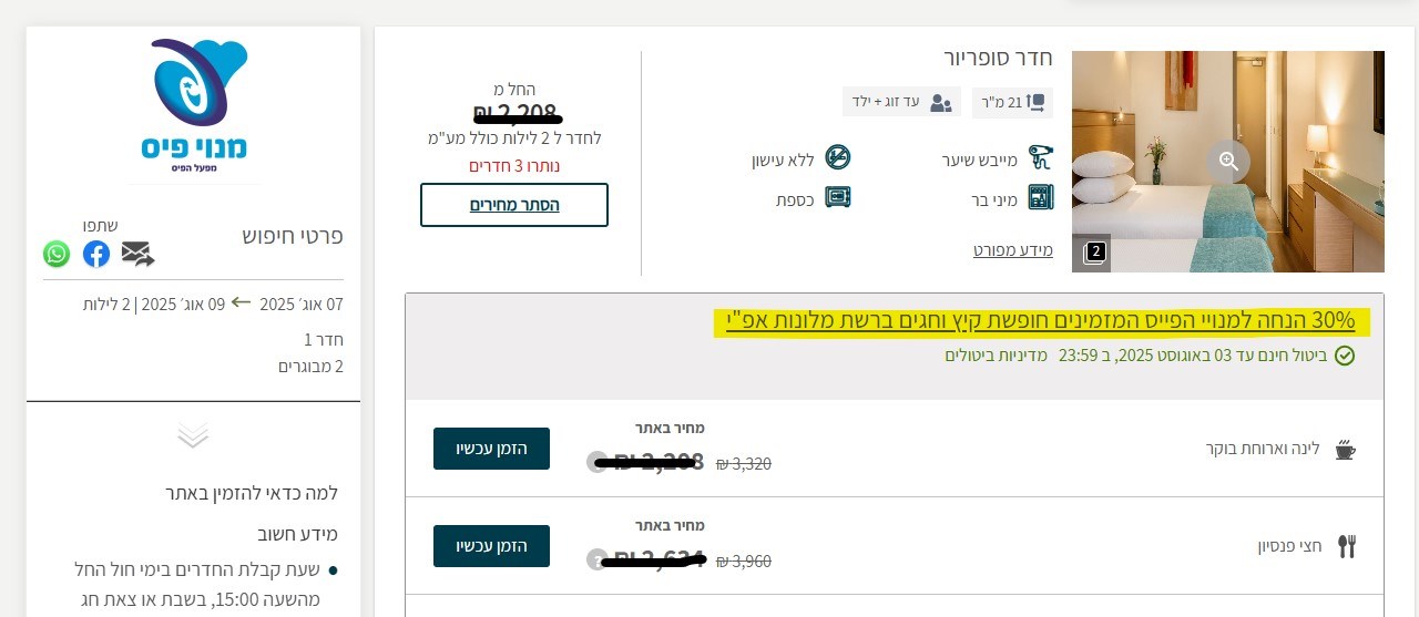 פייס נראות הכותרת בתוצאות החיפוש